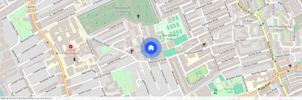 Field Road, Barons Court