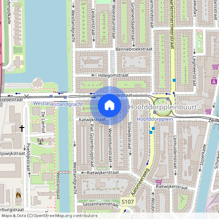 Hoofddorppleinbuurt, 1059 SX, Woestduinstraat, Amsterdam