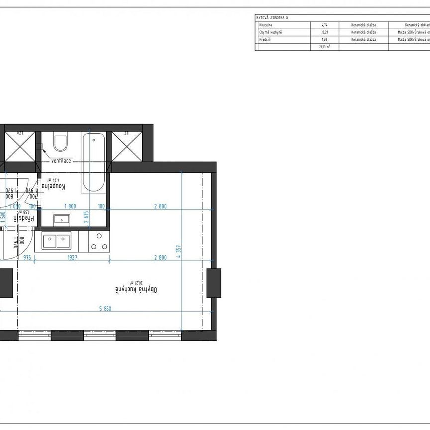 Pronájem bytu 1+kk 26 m² - Photo 1