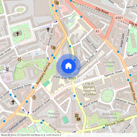 Lloyds Row, St. John Street, EC1R, London