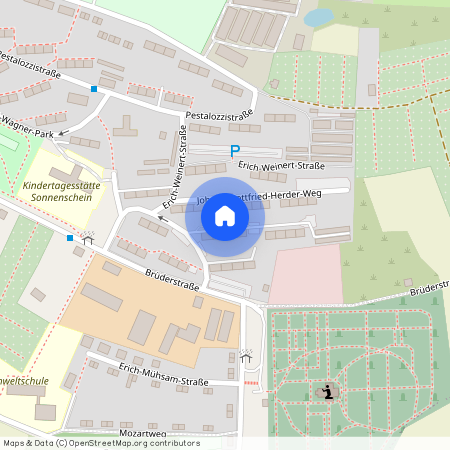 Johann-Gottfried-Herder-Weg, R.-Wagner-Park oder Pestalozzistraße, in 08412 Werdau