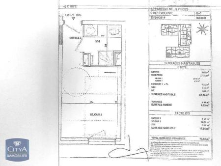 Appartement à louer 1 pièce 17.94m² - Photo 4