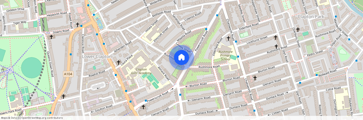 Rushmore Road, Lower Clapton, Hackney, E5