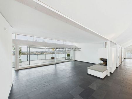 Elegant 5.5-room penthouse apartment with lift access, fireplace & large terrace - Foto 4