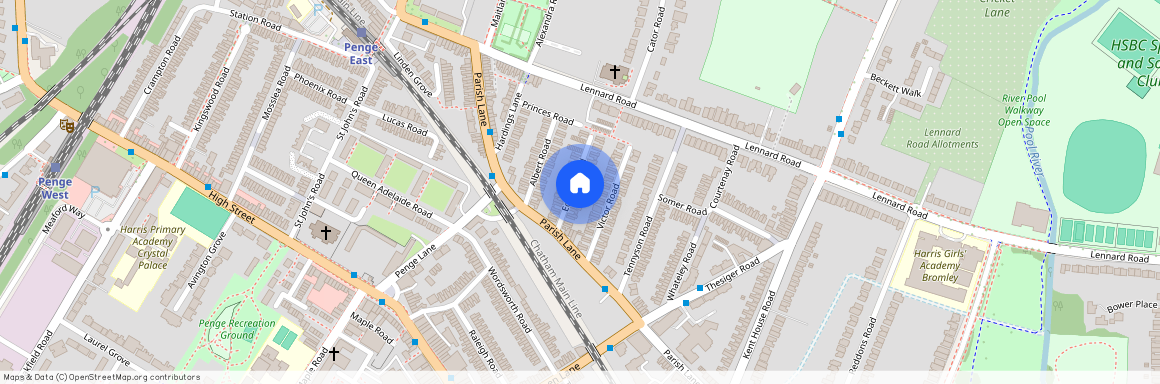 Edward Road, Penge, London, SE20
