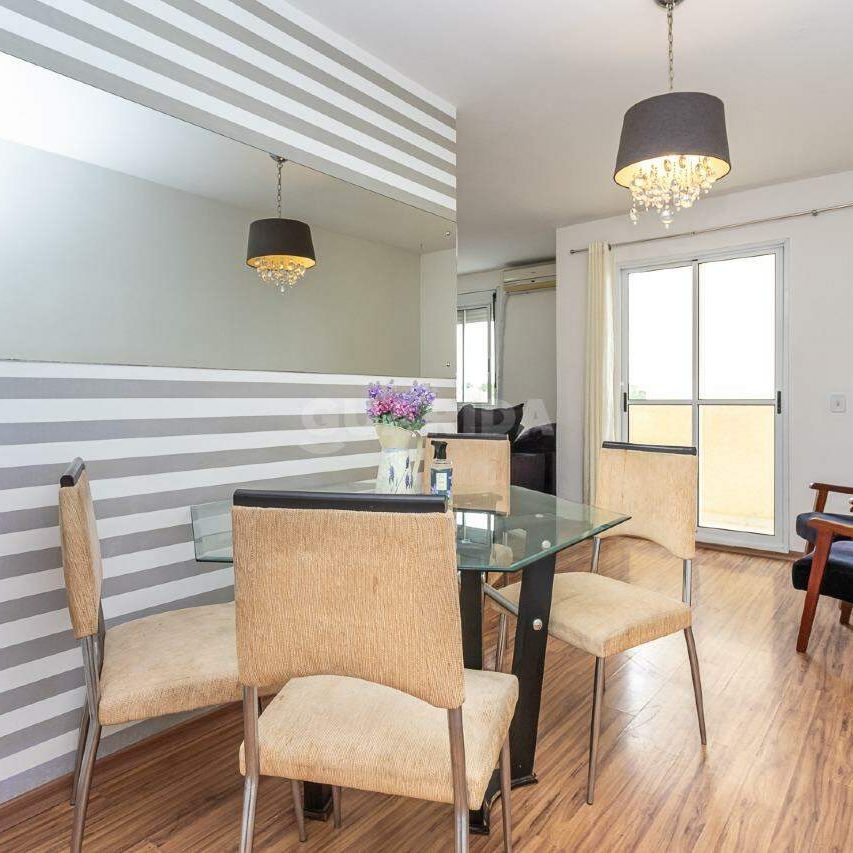 Apartamento mobiliado de 2 dormitórios, sendo que um suíte no bairro Jardim Lindóia. - COD: 17808 - Photo 1