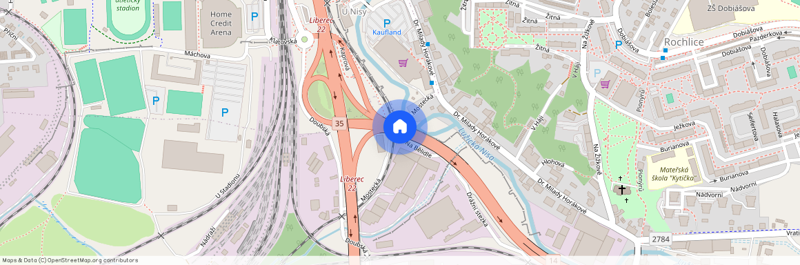 Broumovská, Liberec - Liberec VI-Rochlice