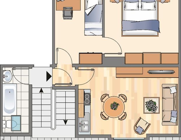 2-Zimmer-Wohnung in Bochum Grumme - Foto 1