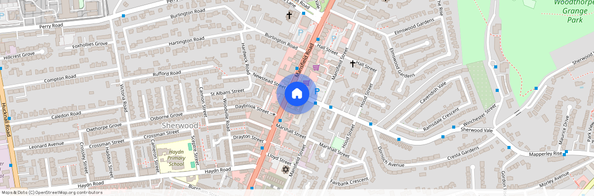 Winchester Terrace, Sherwood Nottingham, NG5