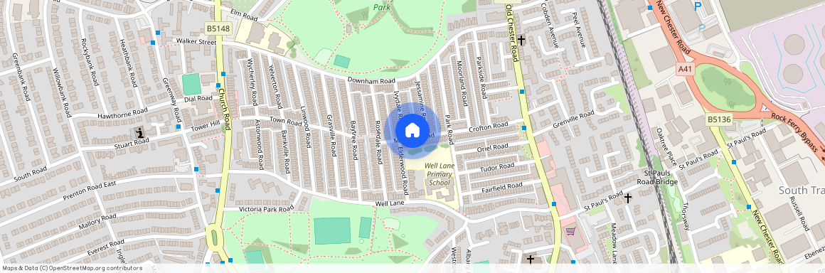 Mossley Road, Birkenhead, CH42