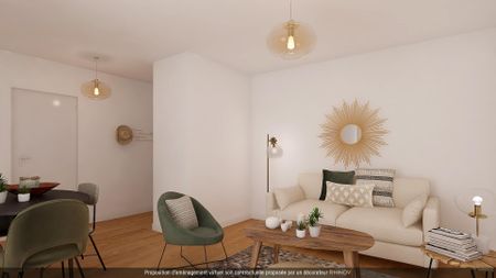location Appartement T2 DE 48.2m² À RIS ORANGIS - Photo 3