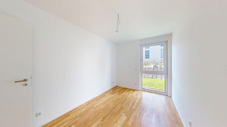 Neubau-Erstbezug: Attraktive Wohnung mit sonnigem Balkon und Erdgeschossterrasse! - Photo 3