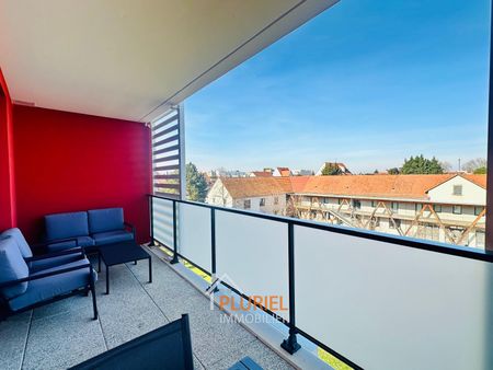 Magnifique 2 pièces meublé de 40.71m² au centre de Bischheim - Photo 3