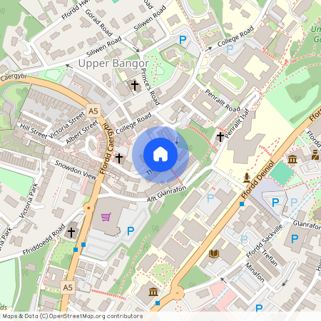 Mount Pleasant Terrace, The Crescent, Bangor, LL57