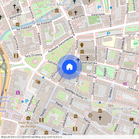 ul. Szeroka, Śródmieście, Gdańsk, pomorskie