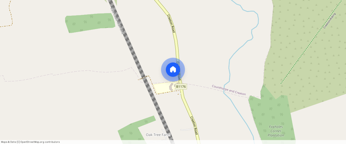 Bytham Road, Creeton