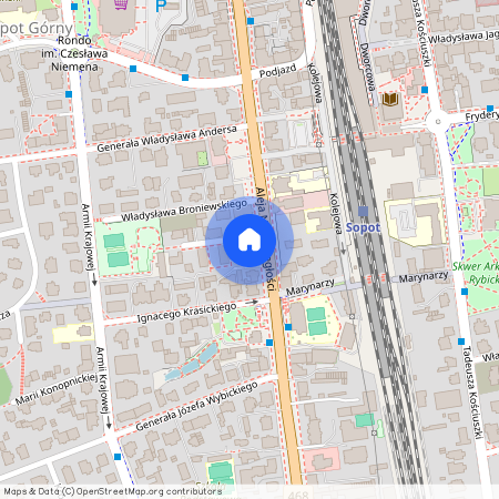 Sopot, Aleja Niepodległości