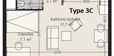 1-værelses studiebolig (Type 2) - Photo 2