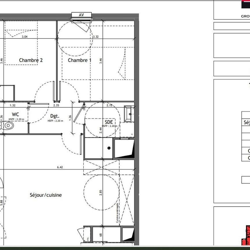 location Appartement T3 DE 65.97m² À VERNON - Photo 1