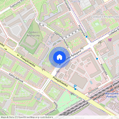 mazowieckie, Warszawa, Żoliborz, Zygmunta, Hübnera
