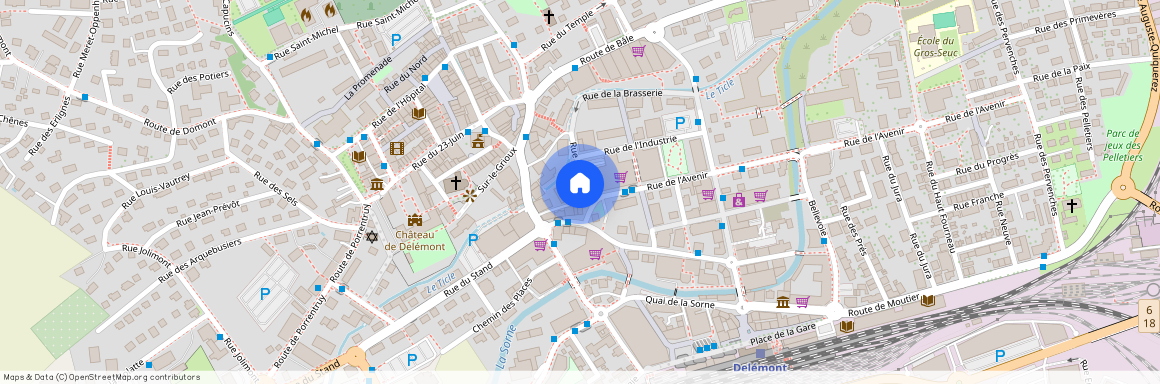 Rue des Bâts 14, Delémont