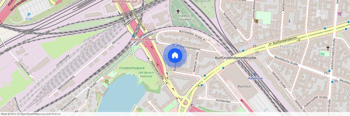 Bornimer Str., Berlin, Halensee, 10711