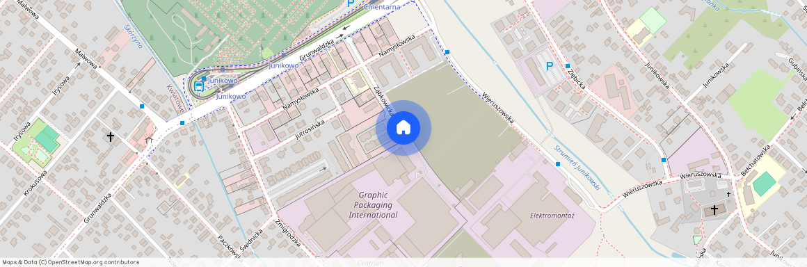 ul. Ząbkowicka, Junikowo, Grunwald, Poznań, wielkopolskie