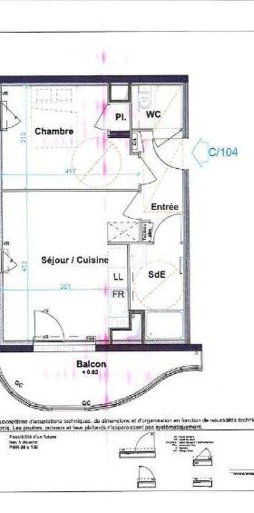 Location Appartement 2 pièces 40m² ST HERBLAIN 44800 - Photo 2