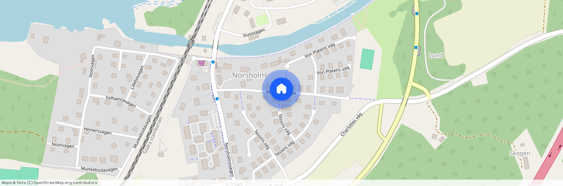 Västerbyvägen, Norsholm