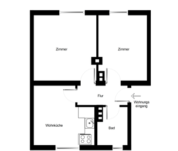 Wohnung für Handwerker - Photo 2
