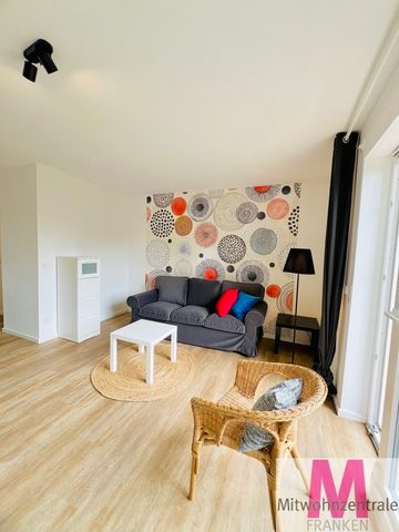 Modernes Wohnen mit Garten – Stilvoll möblierte 2-Zimmerwohnung in zentraler Lage Nürnbergs - Photo 2