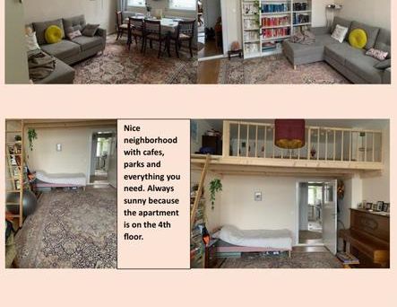 Wohnung befristet 31.1-31.7.26 Schöneberg - Foto 1