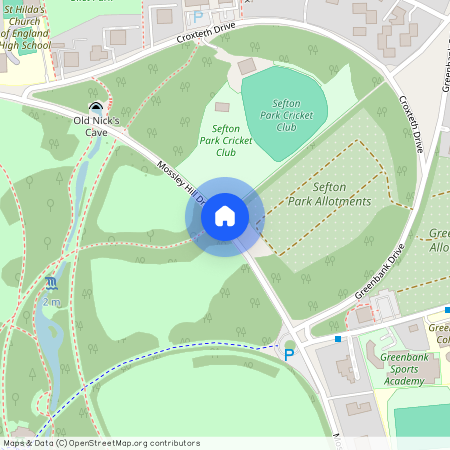 Mossley Hill Drive, Sefton Park, Liverpool, Merseyside, L17