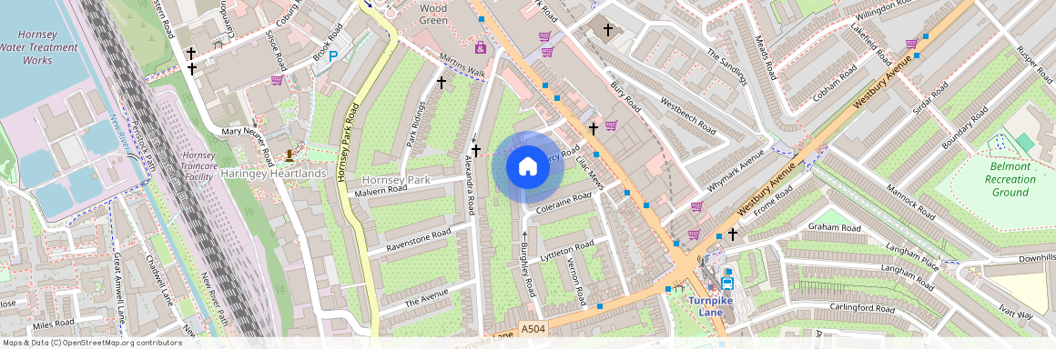 Courcy Road, Turnpike Lane, N8