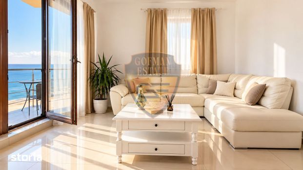 Apartament 3 camere, complet mobilat si utilat, vedere la mare, parcar - Photo 1