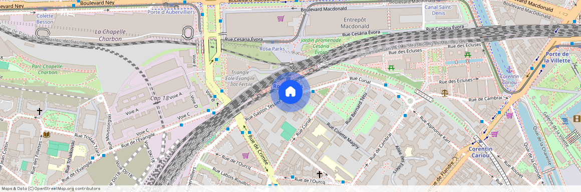 3P2 Rue Gaston Tessier, 75019 Paris, France