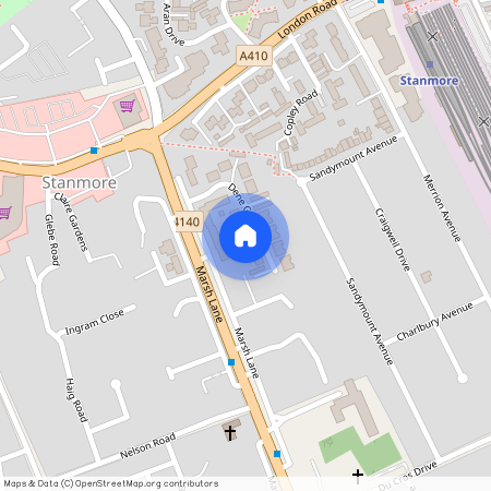 Dene Gardens, Stanmore, Middlesex, HA7