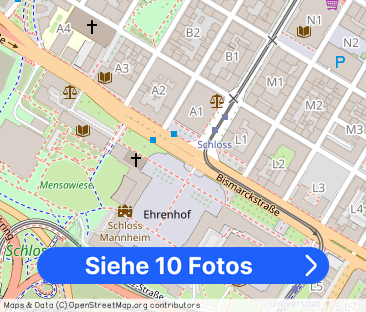 Vollständig renovierte 2-ZKB im S-Quadrat der Mannheimer Innenstadt - Foto 1