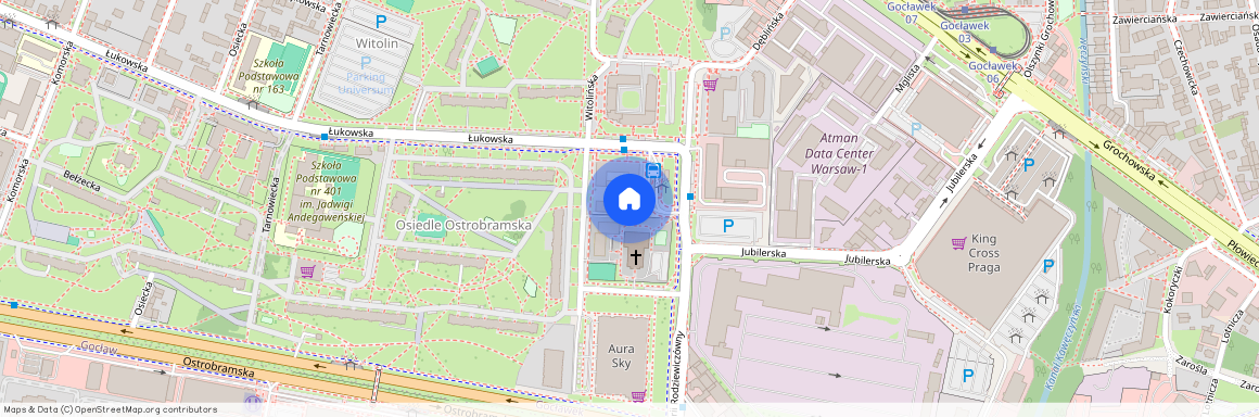 ul. Łukowska, Gocławek, Praga-Południe, Warszawa, mazowieckie