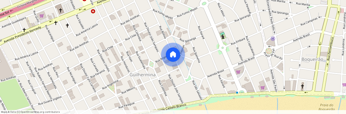 Rua Bolivia, 207, Praia Grande, Praia Grande - SP, 11701-850, Brazil