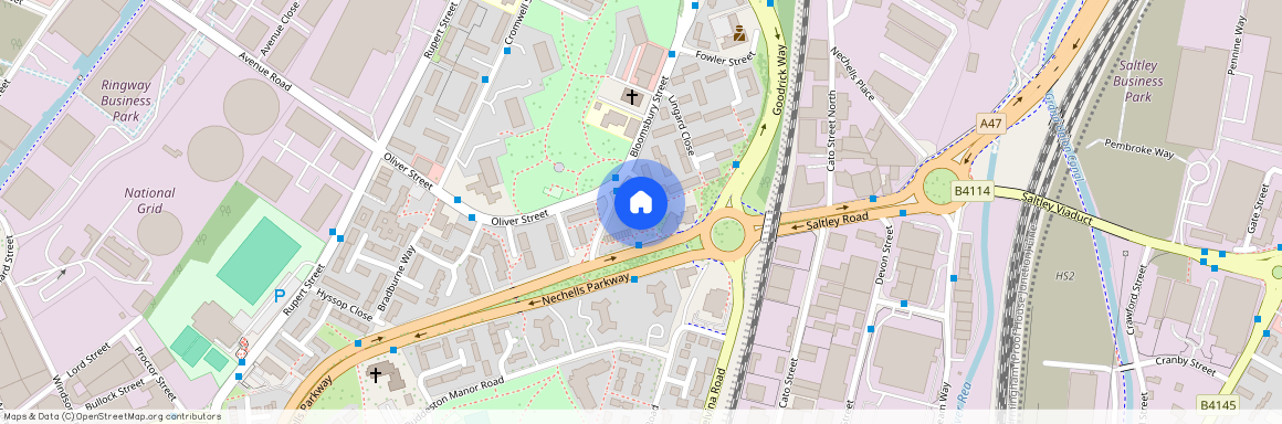 Bloomsbury Walk, Birmingham B7