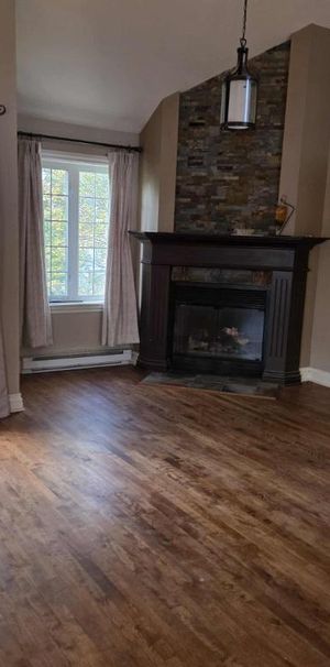 Super condo avec mezzanine, terrasse sur le toit, air climatisée, foyer au bois, abris tempo payé l'hiver - 1 espace de stationnement - Photo 1