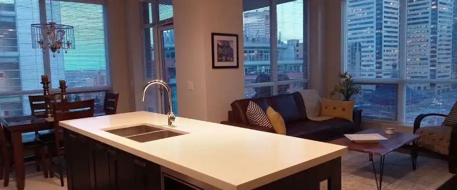Waterfront Exec Suite - Fully Furnished, Wifi & Utilities Included | 222 Riverfront Avenue Southwest, Calgary - Photo 1