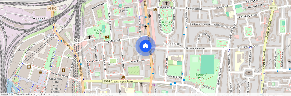 Stanmore Street, Islington, London, N1