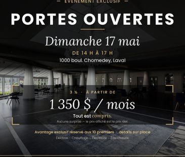 3 ½ Tout Inclus à Louer - Photo 3