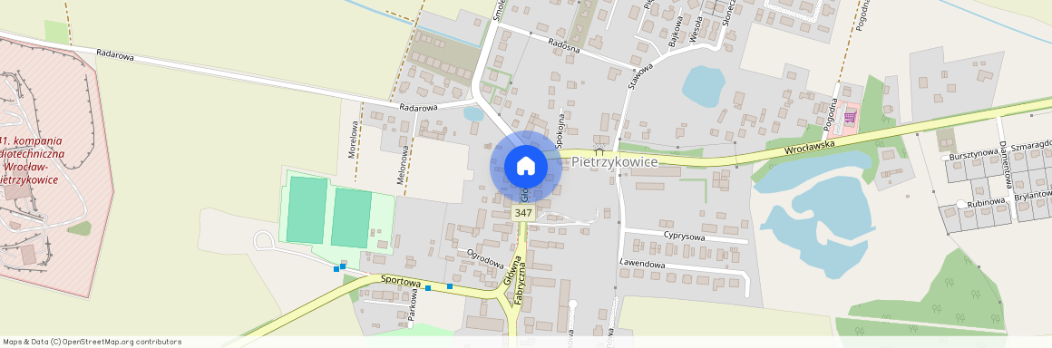 Pietrzykowice, Kąty Wrocławskie, wrocławski, dolnośląskie