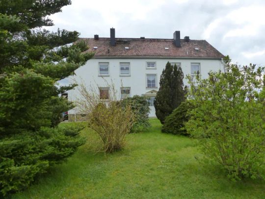 Ländlich gelegene 3-Raumwohnung in der Gemeinde Cavertitz/Lampertswalde mit Einbauküche, Garten und Garage zu vermieten - Foto 1