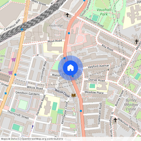 Keybridge Tower, 1 Exchange Gardens, Lambeth, London, SW8