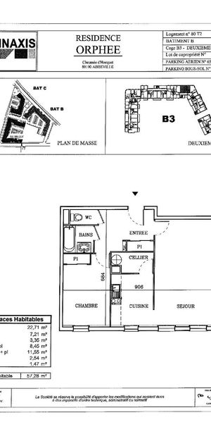 Location Appartement 2 pièces 57m² ABBEVILLE 80100 - Photo 2