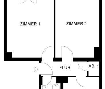 2-Zimmer-Wohnung mit Balkon im 2. Stock (mit Aufzug) - Photo 5